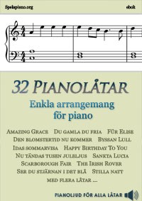 Ebok 32 Pianolåtar omslag