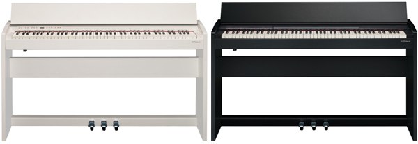 Roland F-140R vit och svart modell